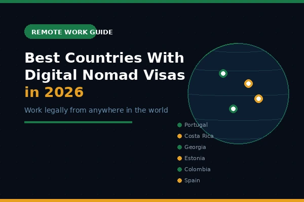 Best Countries With Digital Nomad Visas in 2026