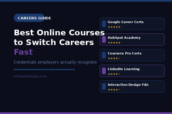 Best Online Courses to Switch Careers Fast