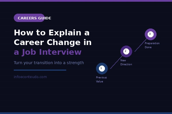 How to Explain a Career Change in a Job Interview