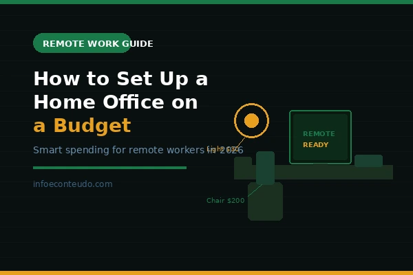 How to Set Up a Home Office on a Budget