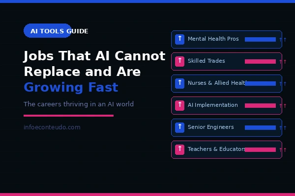 Jobs That AI Cannot Replace and Are Growing Fast