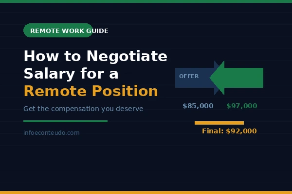 How to Negotiate Salary for a Remote Position