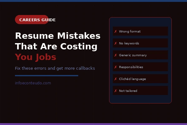 Resume Mistakes That Are Costing You Jobs