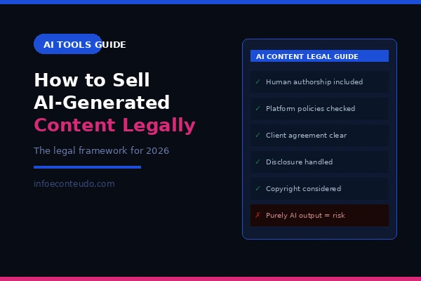 How to Sell AI-Generated Content Legally