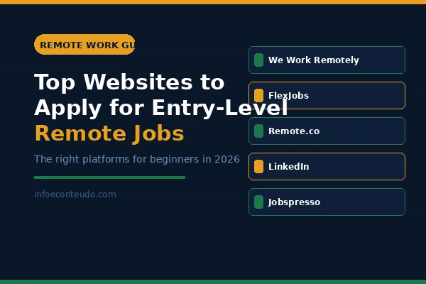 Top Websites to Apply for Entry-Level Remote Jobs